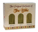 Ein Gedi Perfume Trio Scents of the Bible - Myrrh Frankincense and Spikenard 10 ml